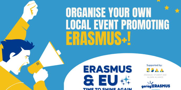Organise your own local event promoting Erasmus+!